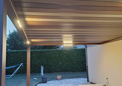 ECLAIRAGE LED PERGOLA